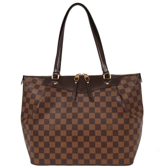 Louis Vuitton Damier Westminster GM Shoulder Tote Bag N41103 DR1142 115768 - Picture 1 of 10